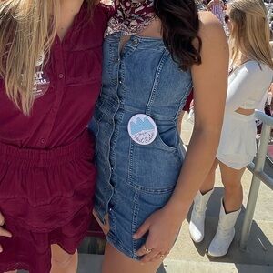 S/M Adorable Jean Dress